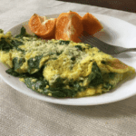 breakfast recipe eggs Baby Spinach Omelet