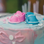 gender reveal cake​