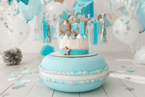 quick & easy gender reveal cake​