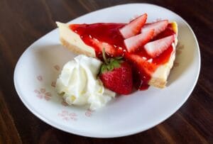 quick & easy Strawberry Cheesecake Recipe